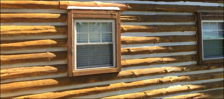 Log Home Whole Log Replacement  Trimble, Ohio